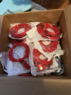 YSB Ti Micro-USB (Type-B) Cables Box Of 40 All New Red And Blue Cables