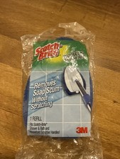 Scotch Brite Non-Scratch Shower Scrubber Refill Blue Discontinued New