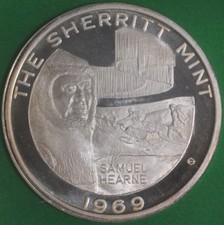 1969 Samuel Hearne Sterling Medal First Overland Expedition To The Arctic