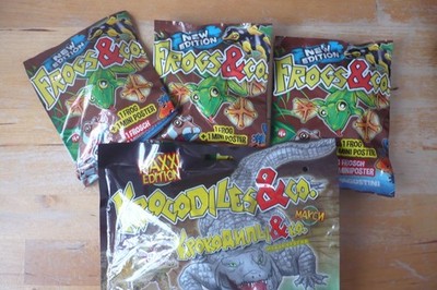 Frogs & Co DeAgostini - Froschfiguren Krocodiles & Co Maxxi Edition
