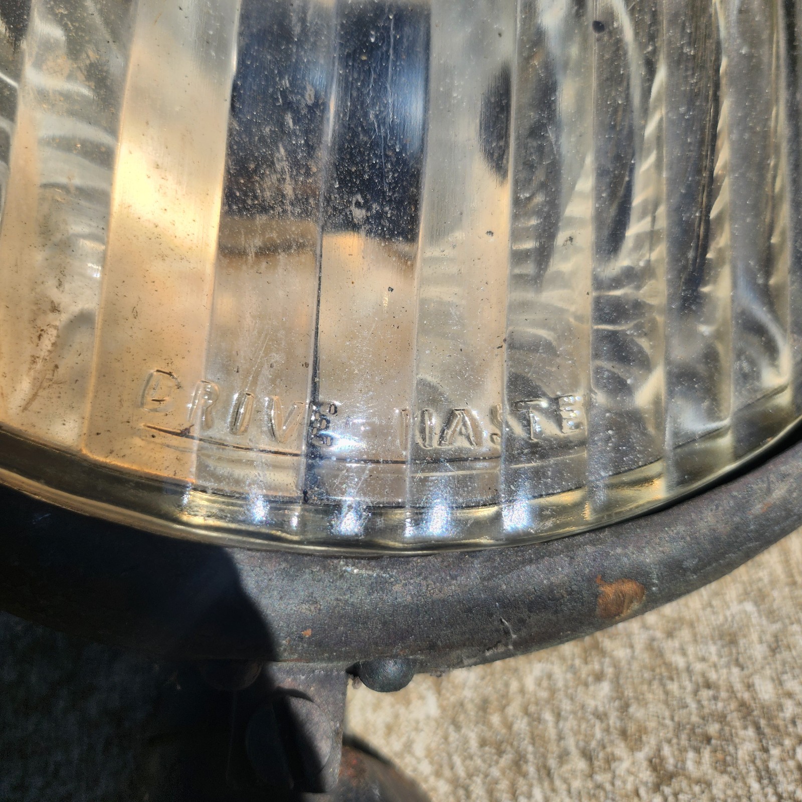 Vintage Notek vehicle lamp fog master foglight car truck Rat rod Rolls-Royce Ben