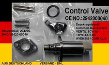 Válvula reguladora de presión Common Rail System VÁLVULA SCV para TOYOTA 2.0D AVENSIS / COROLLA