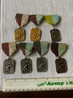 7 Vintage Early 1960s Amateur Bronze Relay/Track Ribbons + Medals — photo 1