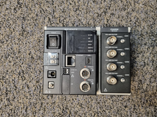 Keyence NR-X100W Master & NR-CA04 Acceleration Unit Bundle - Tested & Working