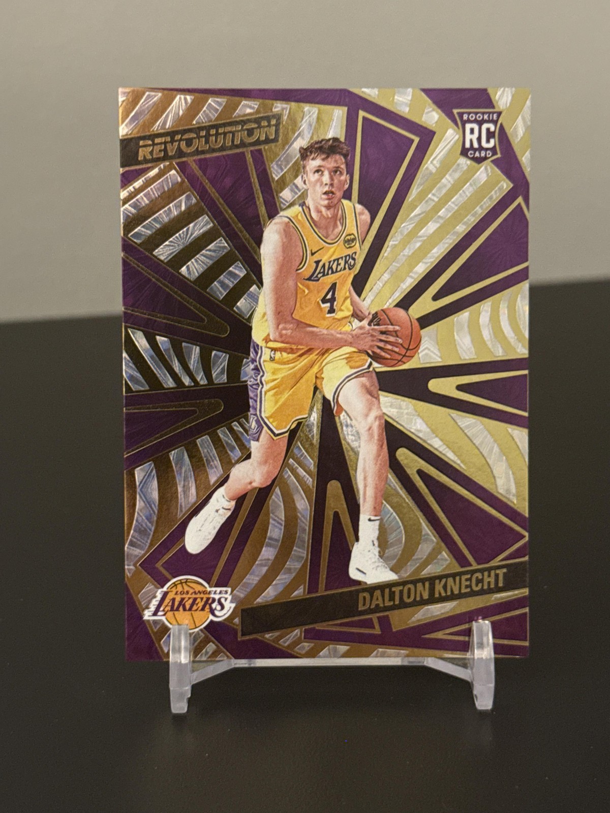 2024-25 Panini Revolution #109 Dalton Knecht Fireworks #/149 RC