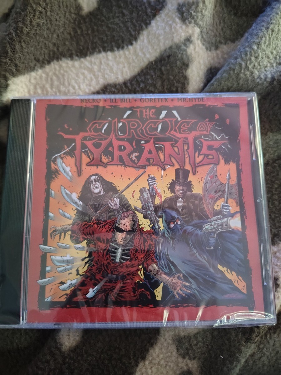 Necro Circle Of Tyrants New Cd Rare Vinnie Paz Goretex Non Phixion