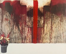 Hermann Nitsch - Litografia originale - con intervento a mano dell'artista.