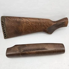 Used Mossberg 500 12 Gauge Wood Stock Forend Forearm Recoil Pad Buttstock