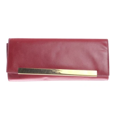 Saint Laurent Clutch Rot Sehr gut - Bild 1 von 4
