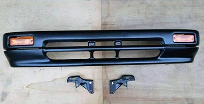 Black front bumper bar valance for 1989-1995 Toyota pickup