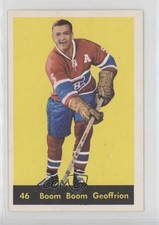 1960-61 Parkhurst Bernie Geoffrion Boom Boom Geoffrion #46 HOF q4n