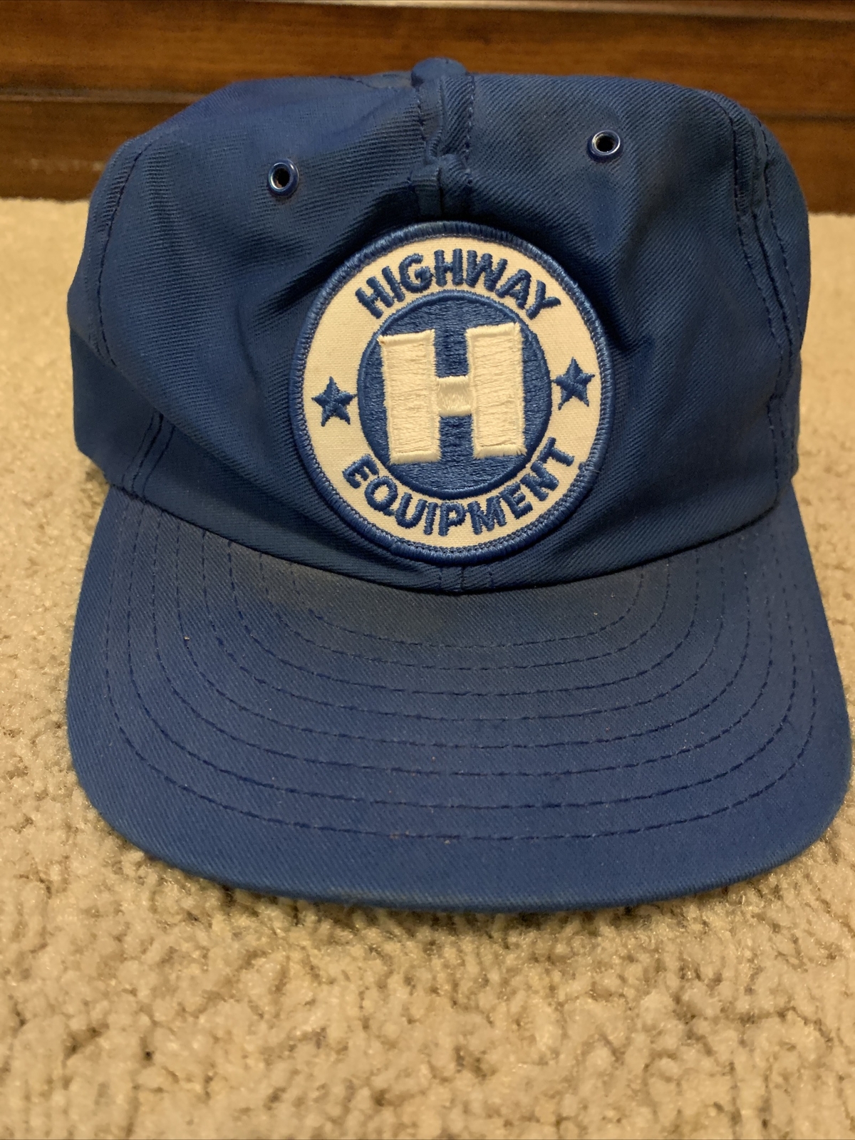 Vintage American-Made Highway Equipment Snapback Trucker Hat