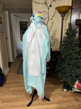Disfraz de critter de gran tamaño para adulto pijama de una pieza unicornio talla única para la mayoría de los leídos