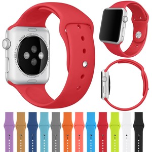 For-Apple-Watch-Series-3-2-1-42-38mm-Replacement-Silicone-Sport-Watch-Band-Strap