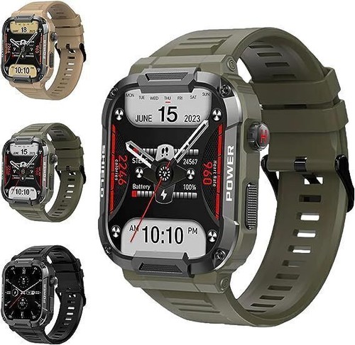 Gard Pro Ultra Smart Watch, Rugged Military Fitness Watch, Waterproof Dust-Proof - Picture 2 of 18