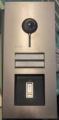 ELCOM ONE FP, Elcom REV512Y - 2 Draht Türstation mit Video Ohne Ekey Fingerprint