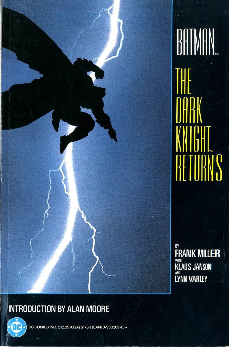 Batman The Dark Knight Returns Softcover book1st Edition NM+ Frank