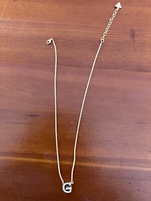 Collier Avec Pendentif GUESS - Noir - Neuf Sans Emballage - Bijou Tendance