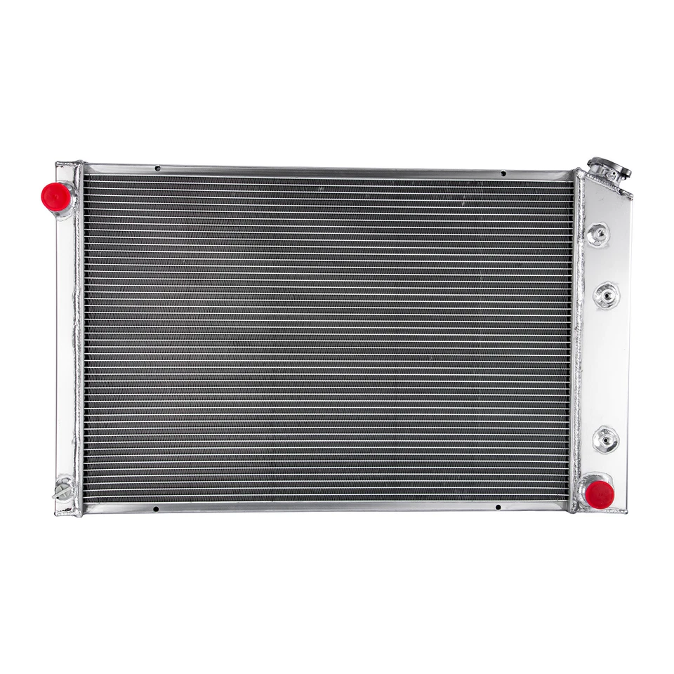 3-Row Aluminum Radiator Fits 1973-1987 85 Chevy C/K C10 C20 C30 K10 Pickup V6/V8 Foto 2 de 4