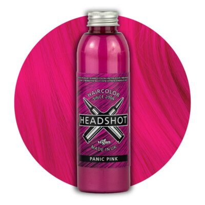Headshot Panic Pink semipermanente Haarfarbe Tönung pink