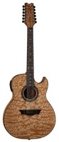 Dean Exhibition Quilt Ash 12 String A/ E Guitar, Gloss Natural, Exqa12 Gn on sale Dean Exhibition Quilt Ash 12 String A/ E Guitar, Gloss Natural, Exqa12 Gn on sale