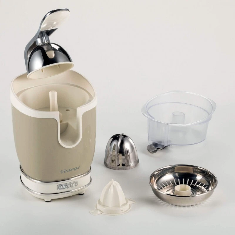 Spremiagrumi Vintage Elettrico 600 ml Ariete 413 Beige Spremi Agrumi Compatto, fotografia 2 di 7