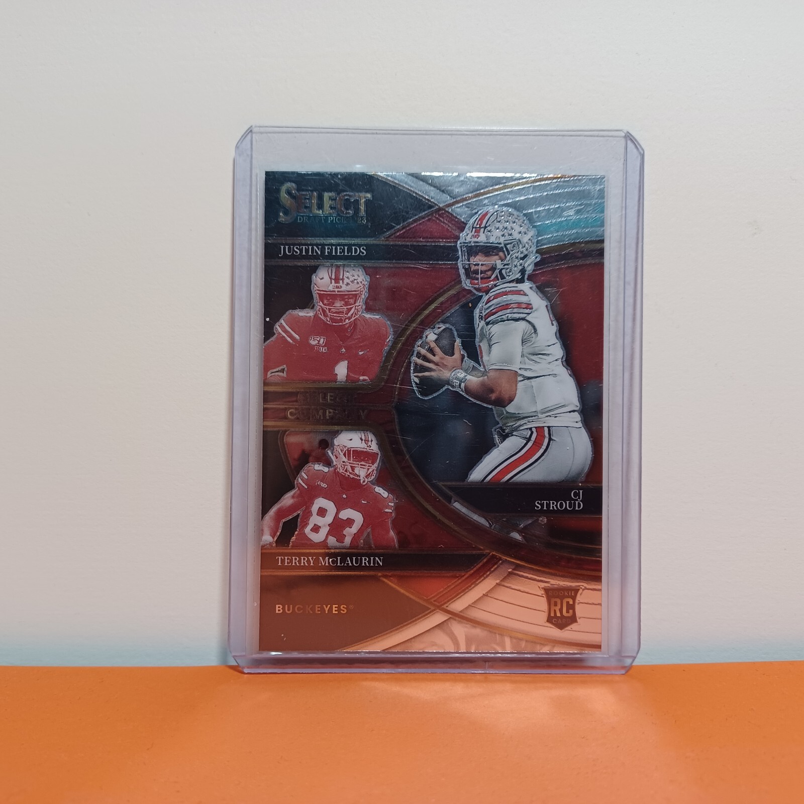 2023 Panini Select Draft Picks Company CJ Stroud/Justin Field/Terry McLaurin