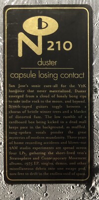 Duster - Capsule Losing Contact MOON DUST COLOR Vinyl 4xLP Box Set