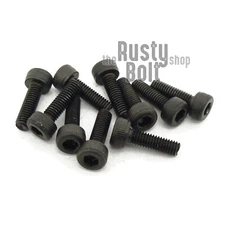 M3 x 10mm, Socket Head Cap Screws, 12.9 Steel, Black