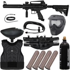 NEW Tippmann Cronus Tactical Light Gunner Paintball Gun Package Kit - Black