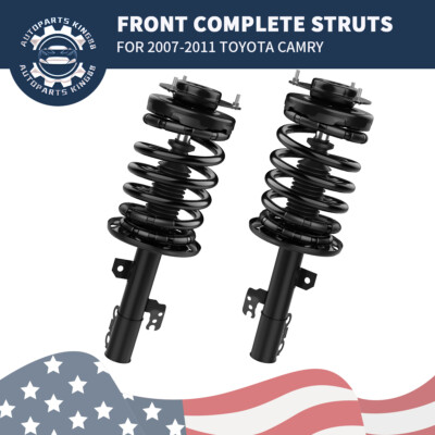 Set 2 Front Shocks Struts Assembly For 2007- 2011 Toyota Camry 2006-2012 Avalon