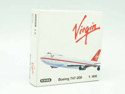 Schabak Plane Airlines 1/600 - Boeing 747 200 Virgin