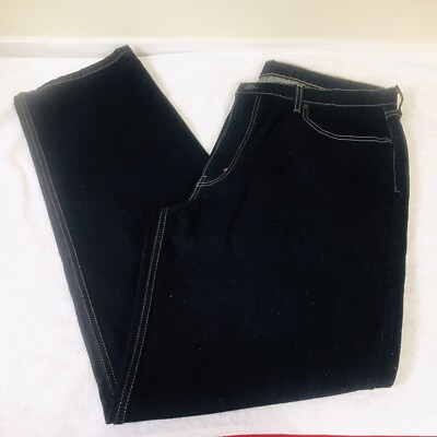 Levi's Men's 38x36 Big & Tall 550 Relaxed Stretch Tapered Leg Jeans Dark Wash