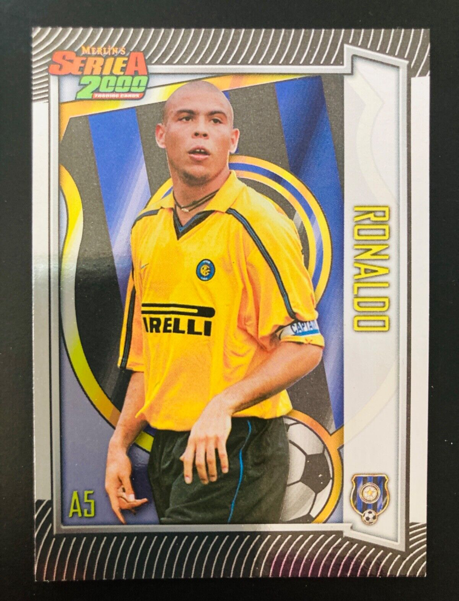 1999-00 Topps Merlin Serie A 2000 Superstar # A5 Ronaldo 1999-00 Topps Merlin Serie A 2000 Superstar # A5 Ronaldo