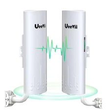 UeeVii CPE820 Point to Point Wireless Bridge WiFi Extender 3KM 1Gbps W/Mount