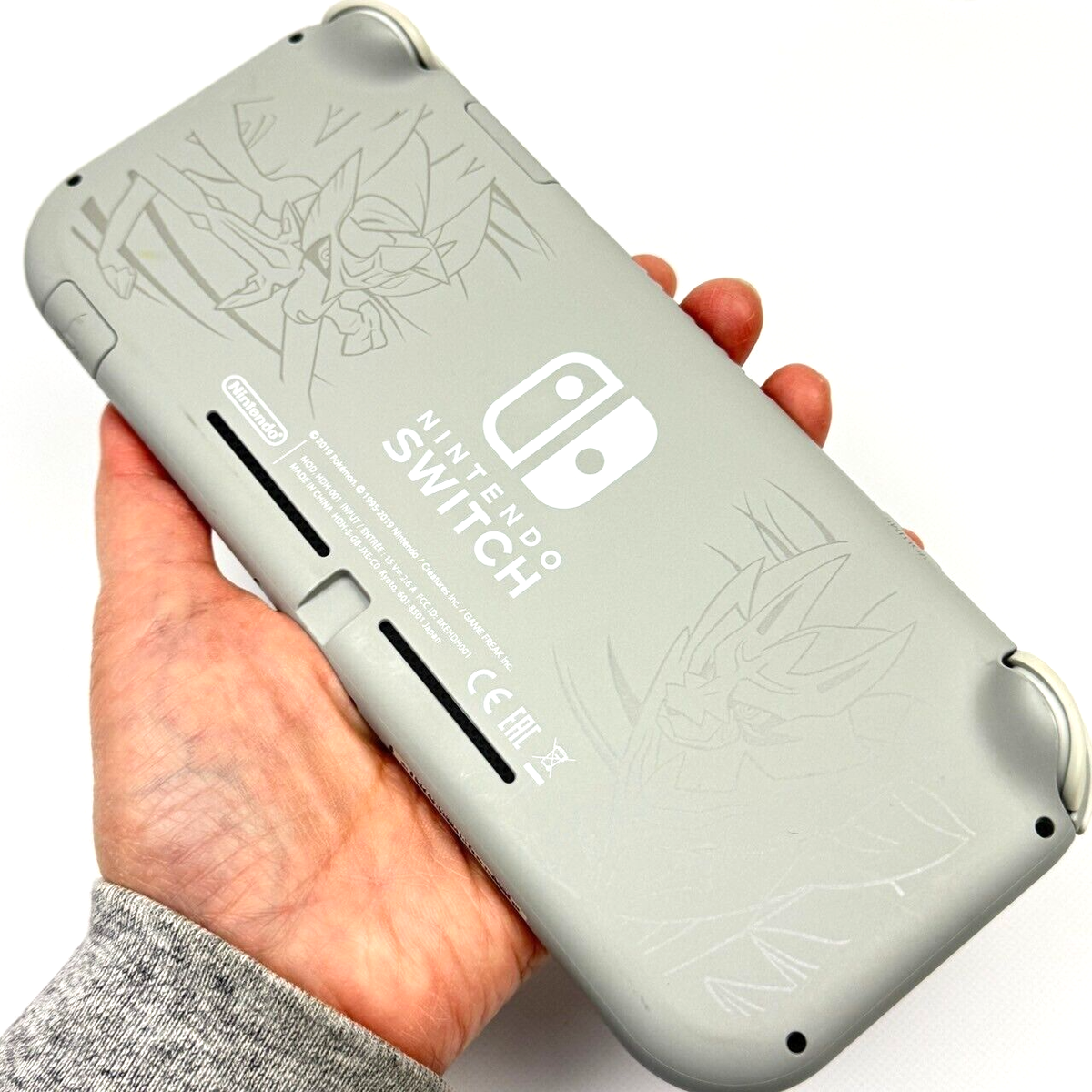 Nintendo Switch Lite Pokemon Zacian Zamazenta Console Only Region