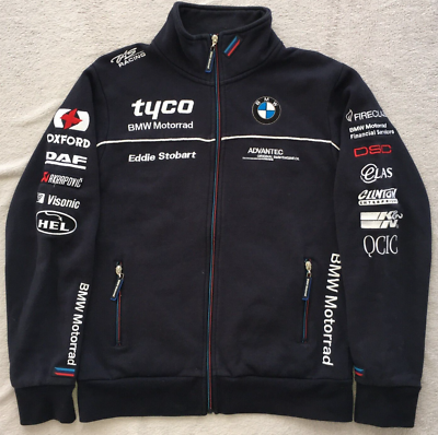 Tyco BMW Motorrad Motorsport TAS Racing mens Navy Blue Zip