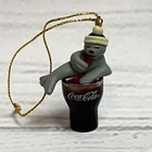 Coca-Cola 1998 Vintage Seal Mini Ornament Trim-A-Tree Collection