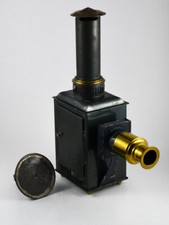 Cinématographe / Lanterne Magique En Tôle - Début XXe, Dimensions 41x28cm, Bel état, Non Testé