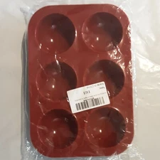 homEdge Medium Semi Sphere Silicone Mold, 4 Pack of Baking Molds x 5 (20 Molds)