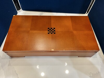 Michael Graves Large Chess and Checkers Set 2002 COMPLETE 16.75 x 16.75 inches