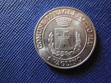 medaglia gettone 1 vaglino bacino di vagli 1994 barzaghi