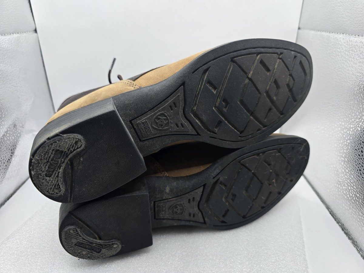 Ariat Ladies Heritage Lacer II with Kiltie Distressed Brown Boot