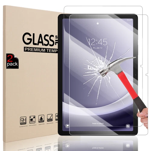 For Samsung Galaxy Tab A9+ 11" Slim Shockproof Tempered Glass Screen Protector