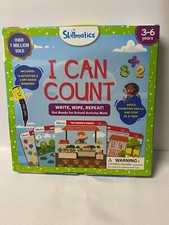 Skillmatics I Can Read Write  Wipe Activity Mat W/ 2 Dry Erase Markers
