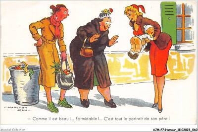 AJMP7-0644- Humor - Comme Il Est Beau - Formidable - C'Est Alle Die Herrsche