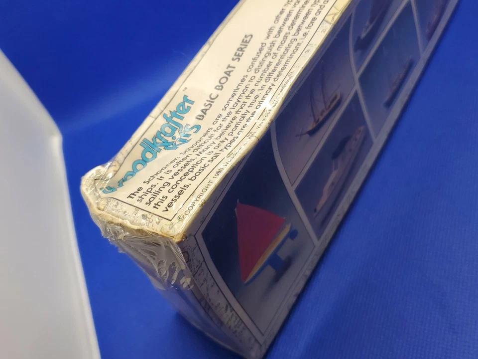 Woodkrafter Auténtico Goleta Barco Modelo Kit - Sellado Foto 4 de 4