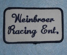 Weinbroer Racing Enterprises Patch - 4 1/4" x 2 1/2"