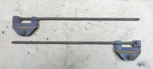 1939 - 1947 Dodge Truck HOOD PROPS / STAY UP ARMS Original pair