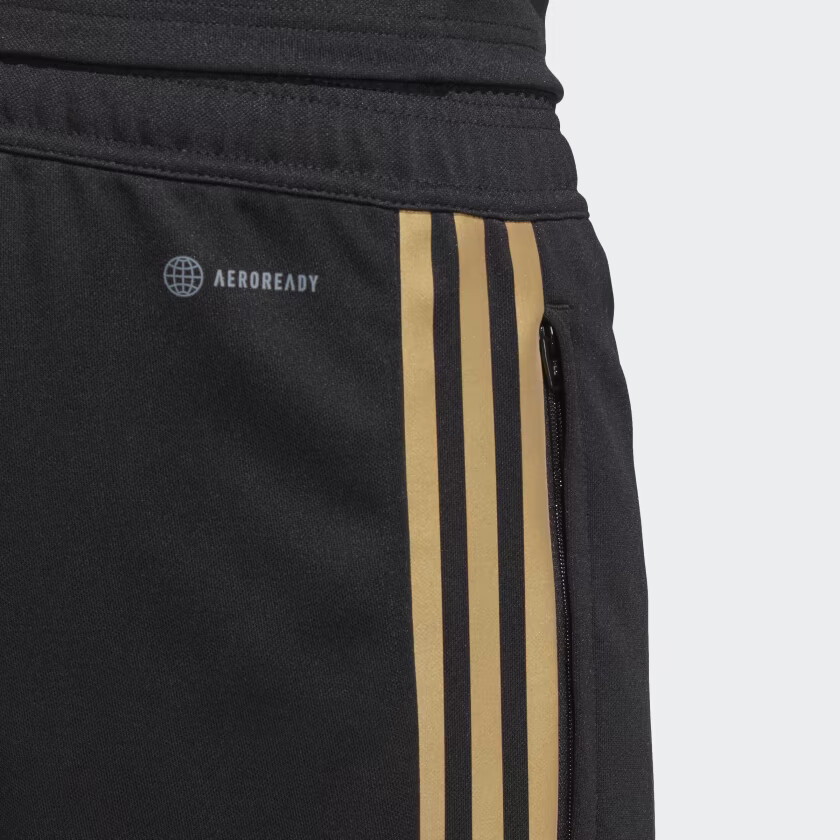 black and gold tiro pants
